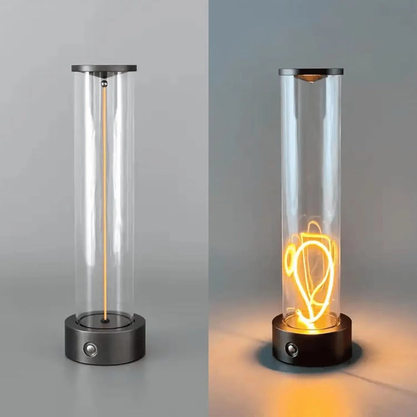 Cordless Portable LED Magnetic Table Lamp at from Odditygadget