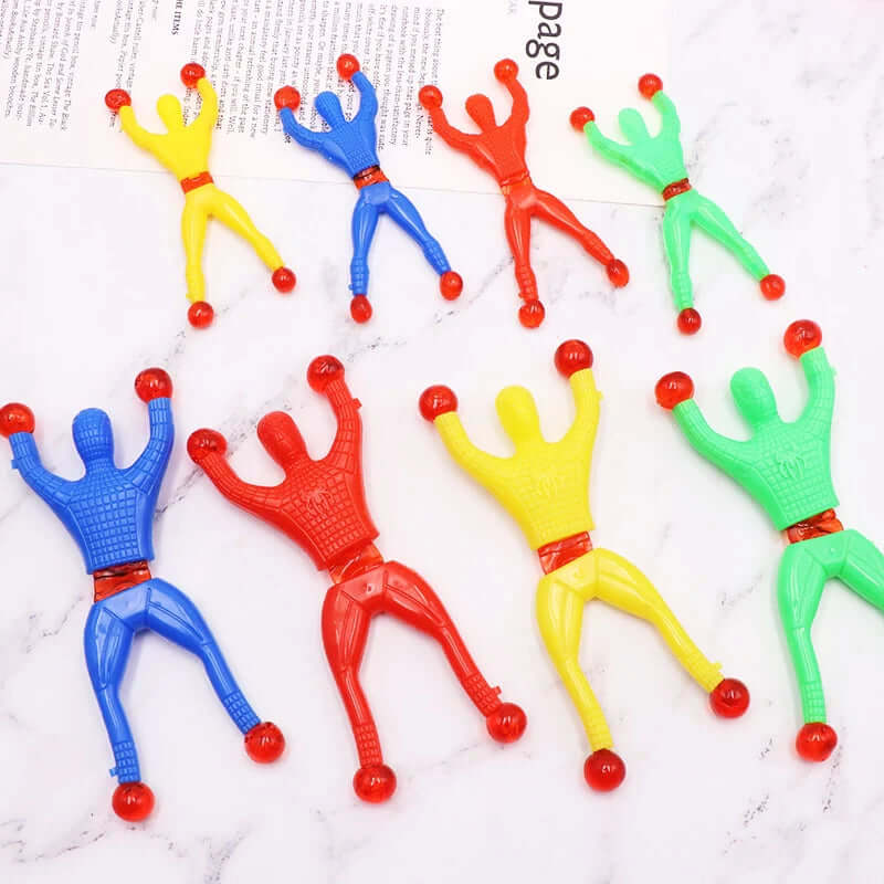 10 Pcs Sticky Wall Climber toy from Odditygadget at $12.97