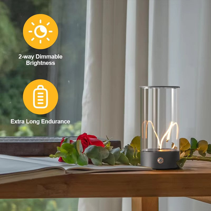 Cordless Portable LED Magnetic Table Lamp at from Odditygadget
