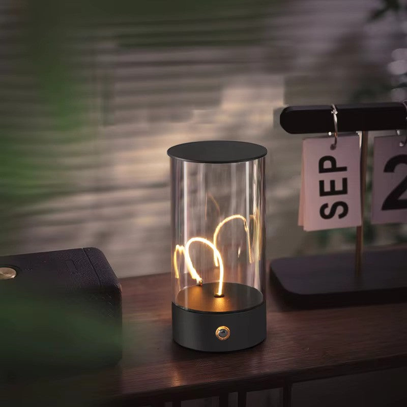 Cordless Portable LED Magnetic Table Lamp at from Odditygadget