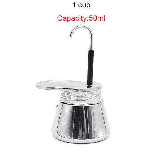 Moka Pot Stainless Steel Coffee Maker from Odditygadget at $32.99
