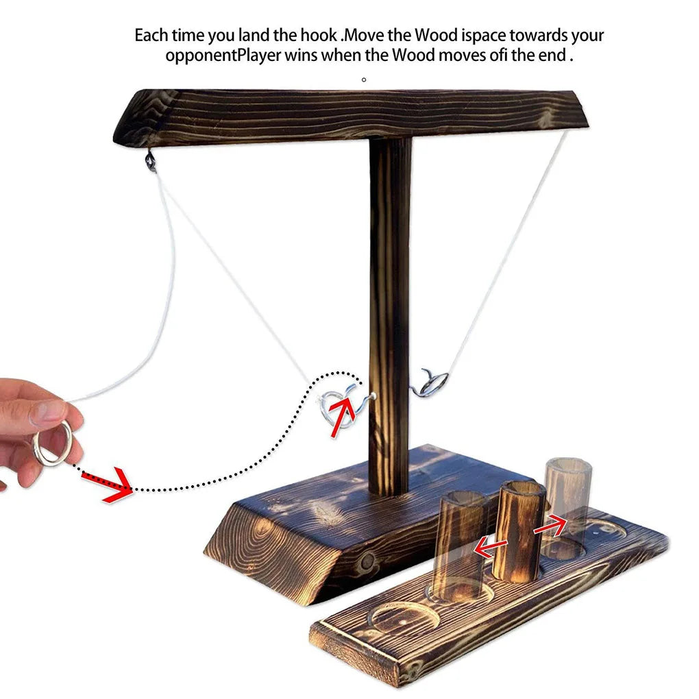 Ring Toss Drinking Game Toy at from Odditygadget