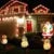 Snowman Christmas Decoration Waterproof Solar Led Light from Odditygadget at $19.98