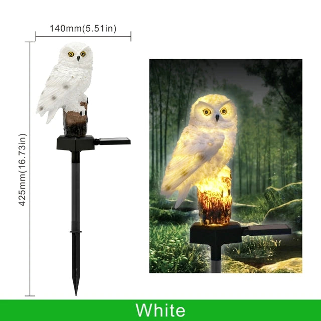 Solar Owl Garden Light from Odditygadget at $29.95