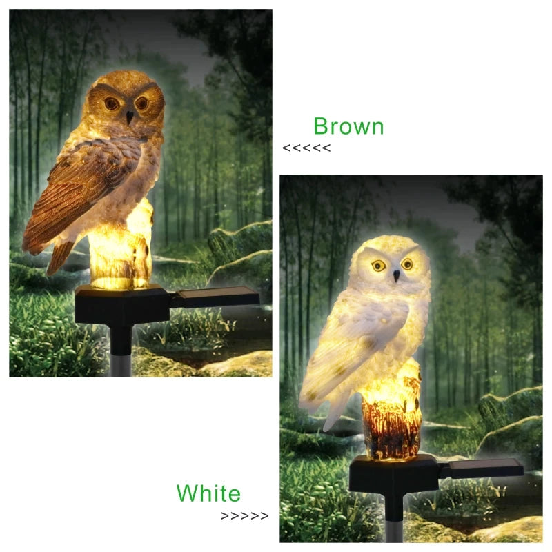 Solar Owl Garden Light from Odditygadget at $29.95