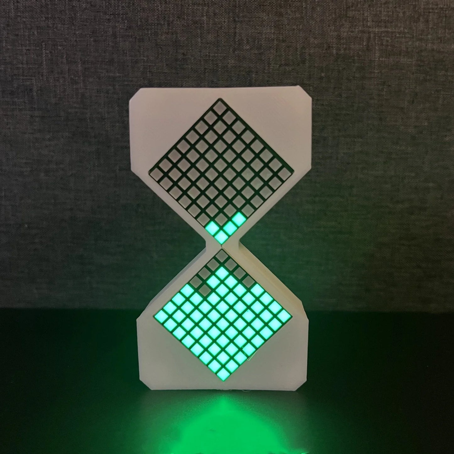 3D Printed Electronic Hourglass at $29.97 from Odditygadget