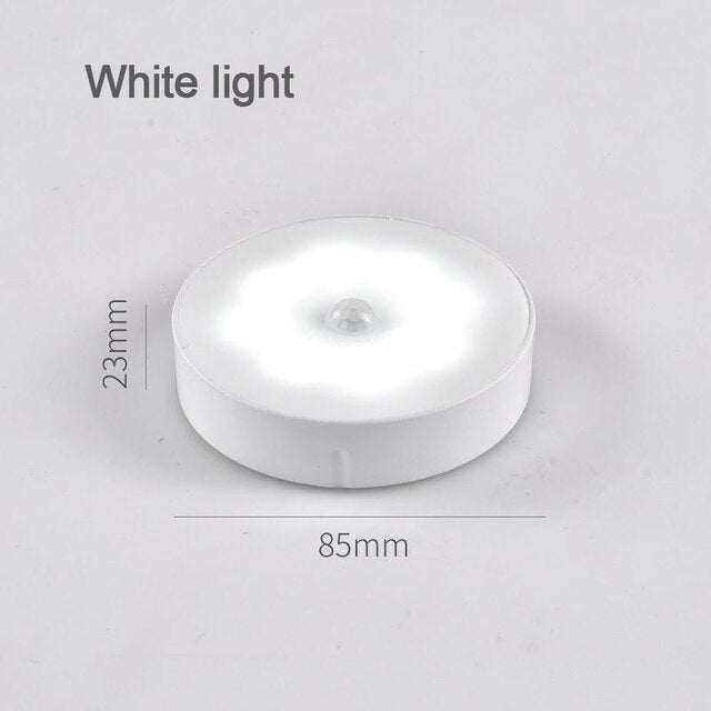 Motion Sensor Wireless LED Night Lights USB Rechargeable from Odditygadget at $19.45