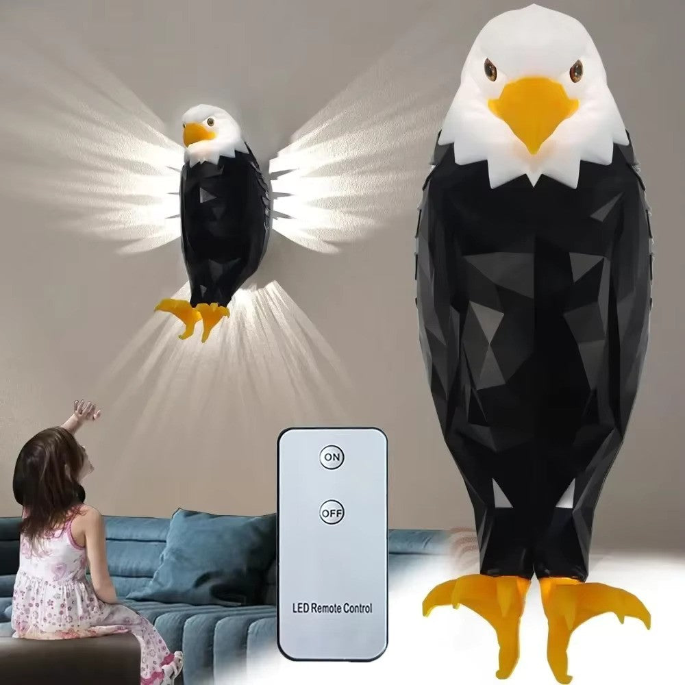 3D Wall Eagle Shape Projector