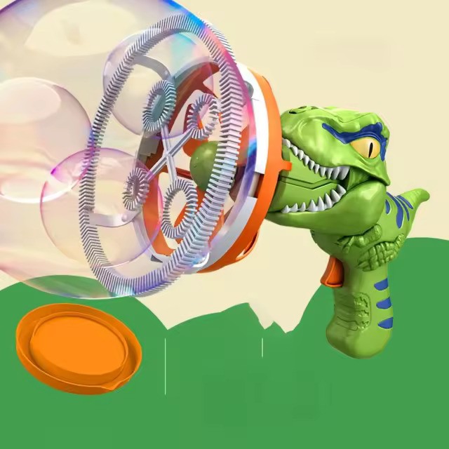 Dinosaur Giant Bubble Blower Gun Machine