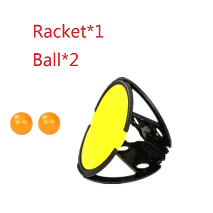 Racket Throw And Catch Ball Game