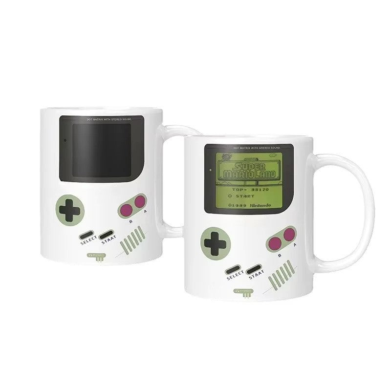 Game console thermochromic ceramic coffee Water Mug at from Odditygadget