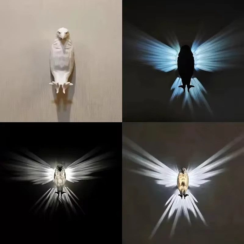 3D Eagle Shape Wall Lamp Sconce Light at $19.97 from Odditygadget