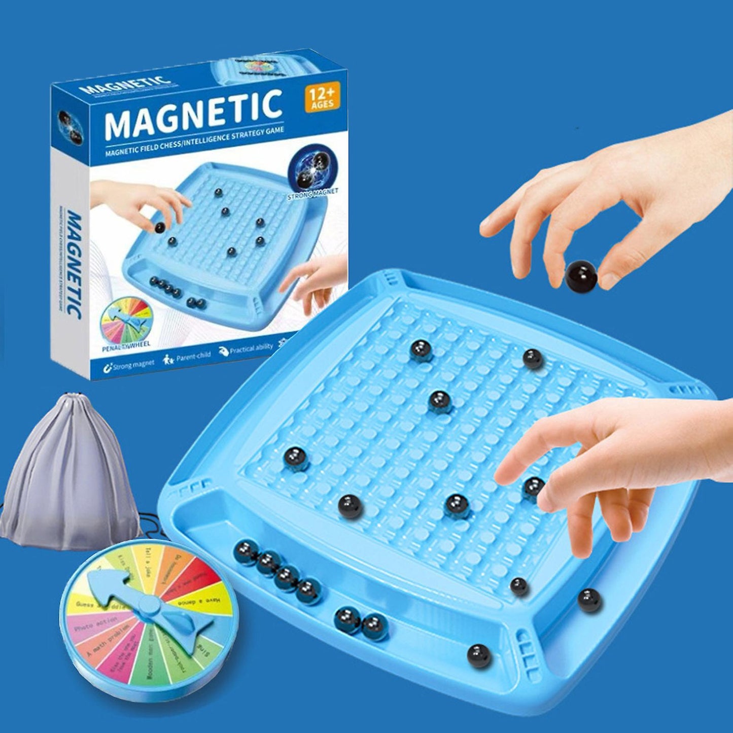 Magnetic Chess Game, Magnet Board Game Toys from Odditygadget at $13.97