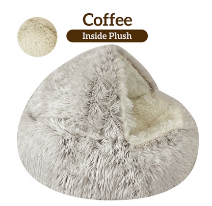 Pet Round Plush Bed from Odditygadget at $32.47