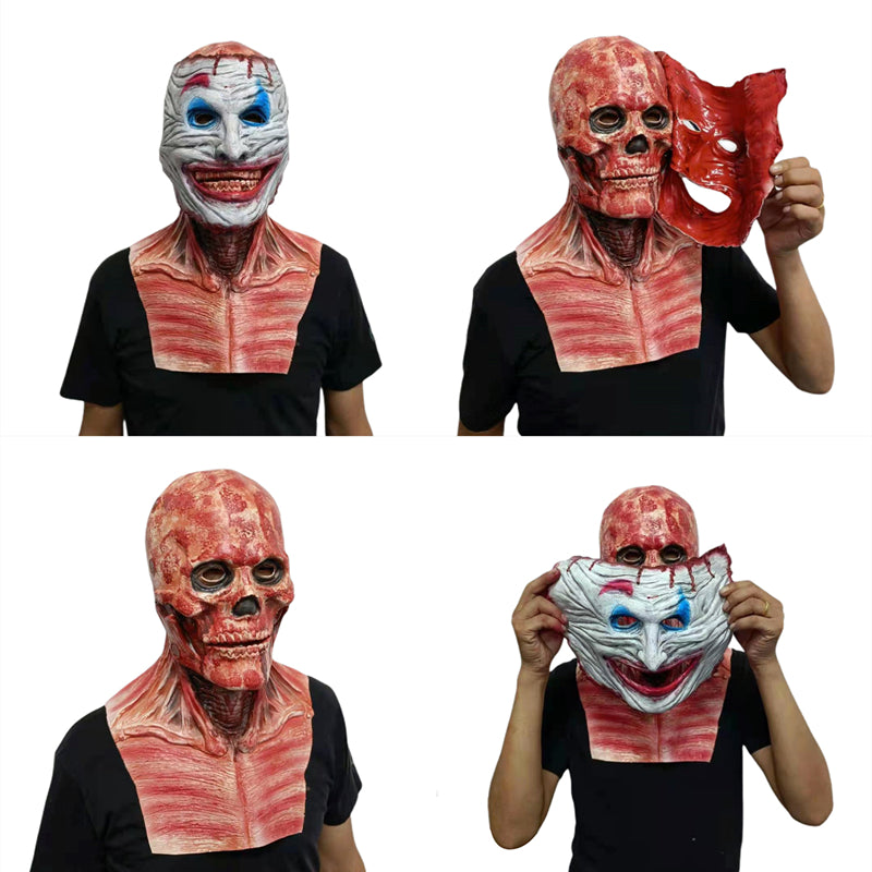 Double-layer Ripped Mask Bloody Horror Skull from Odditygadget at $43.97