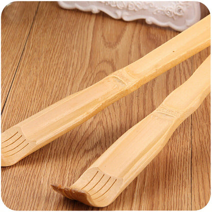 Bamboo Massager Back Scratcher With Body Roller Stick from Odditygadget at $8.95