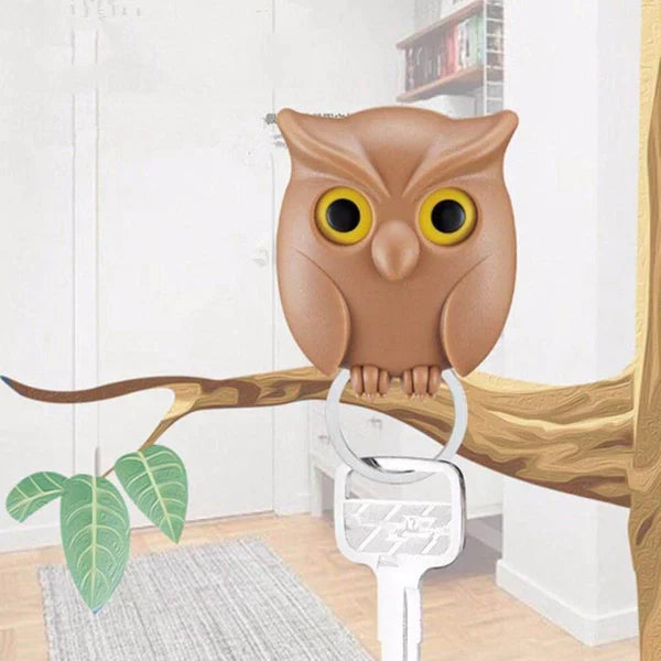 Cute Night Owl Magnetic Wall Key Holder from Odditygadget at $15.8