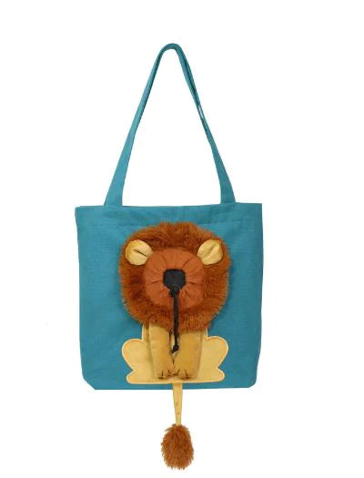 Exposed Head Lion Shape Pet Bag from Odditygadget at $24.97