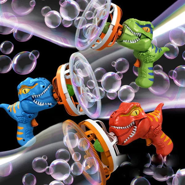 Kids Dinosaur Bubble Maker Machine from Odditygadget at $24.97