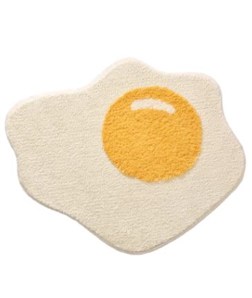 Fried Egg Rug from Odditygadget at $39.97