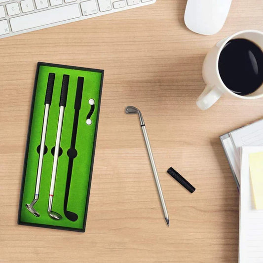 Golfing Calligraphy Pen Mini Game Set from Odditygadget at $24.97