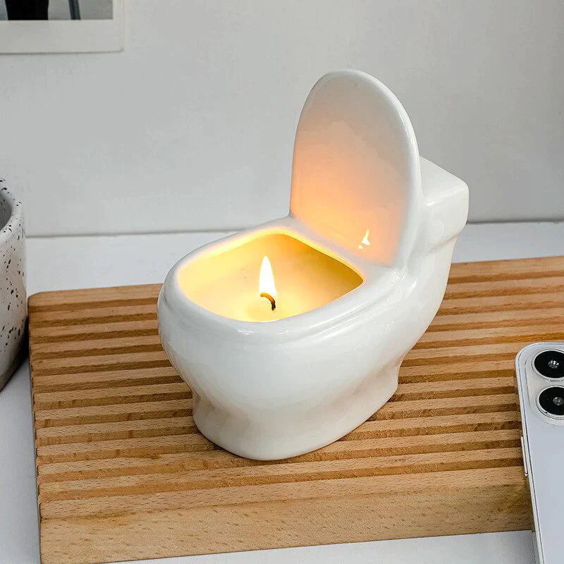 Creative Funny Toilet Aromatherapy Candle from Odditygadget at $34.97