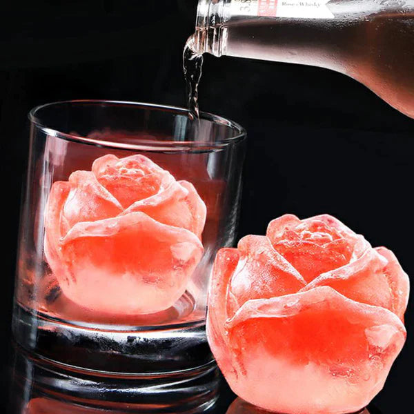 Rose Silicone Ice Maker Mold from Odditygadget at $9.97