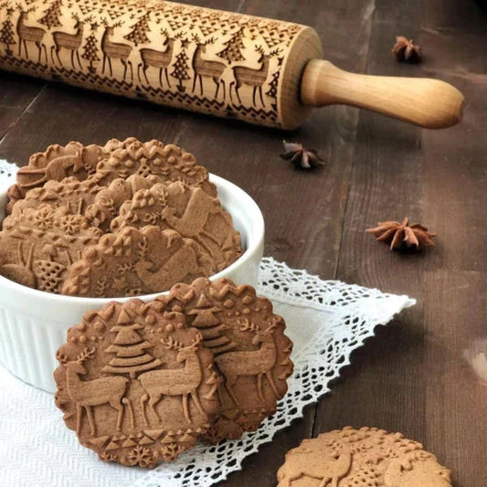 Christmas 3D Rolling Pin from Odditygadget at $21.97