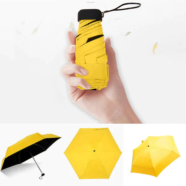 Folding Ultra Mini Pocket Umbrella from Odditygadget at $24.97