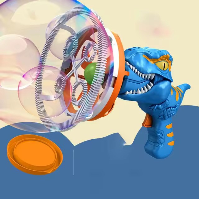 Dinosaur Giant Bubble Blower Gun Machine