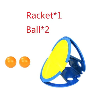 Racket Throw And Catch Ball Game