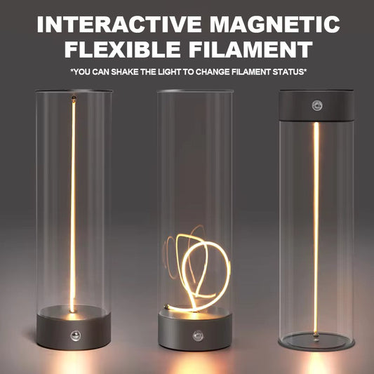 Cordless Portable LED Magnetic Table Lamp at from Odditygadget