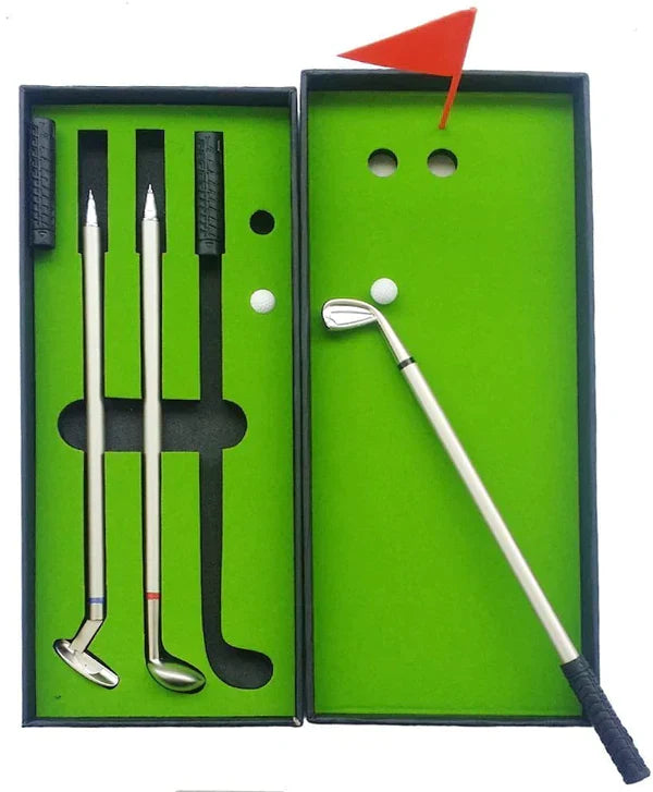 Golfing Calligraphy Pen Mini Game Set from Odditygadget at $24.97