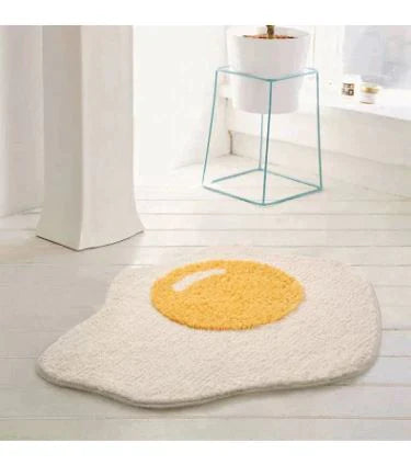 Fried Egg Rug from Odditygadget at $39.97