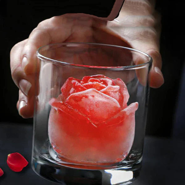 Rose Silicone Ice Maker Mold from Odditygadget at $9.97