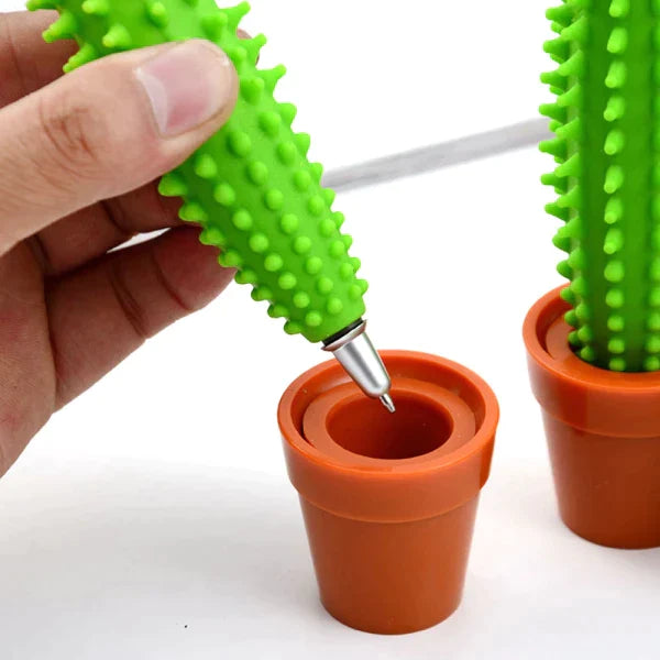 Cute & Fun Green Cactus Pen（5pcs） from Odditygadget at $21.47