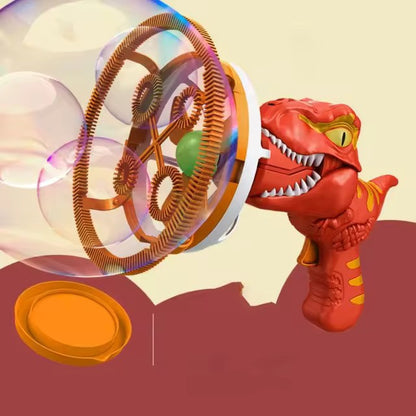 Dinosaur Giant Bubble Blower Gun Machine