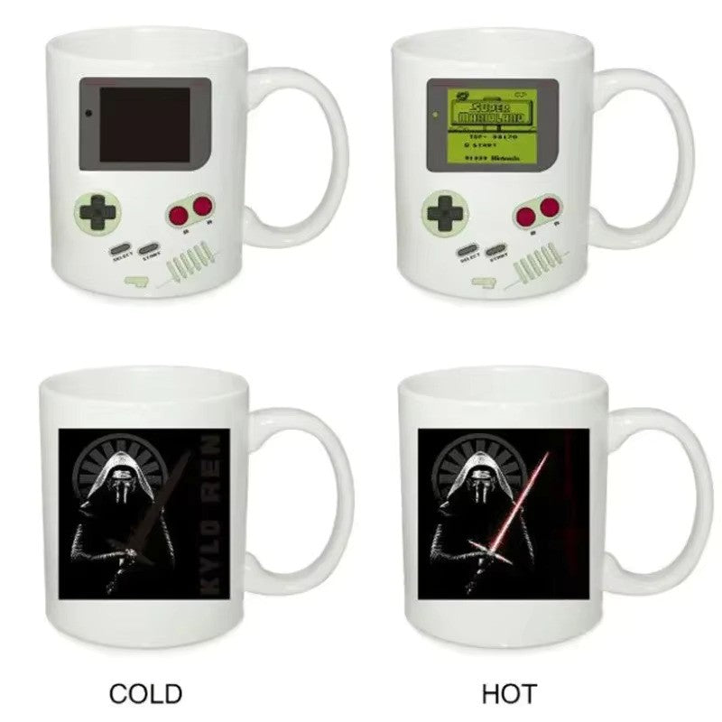 Game console thermochromic ceramic coffee Water Mug at from Odditygadget