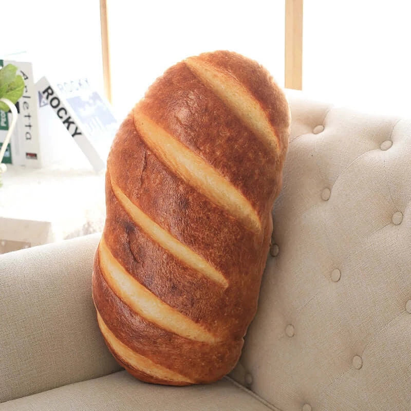 3D Creative Simulation Bread Shape Pillow from Odditygadget at $21.97