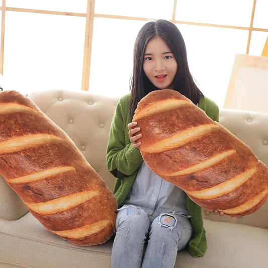 3D Creative Simulation Bread Shape Pillow from Odditygadget at $21.97