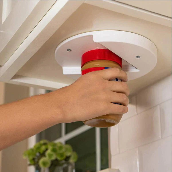 Creative Under Cabinet Jar Opener from Odditygadget at $21.97