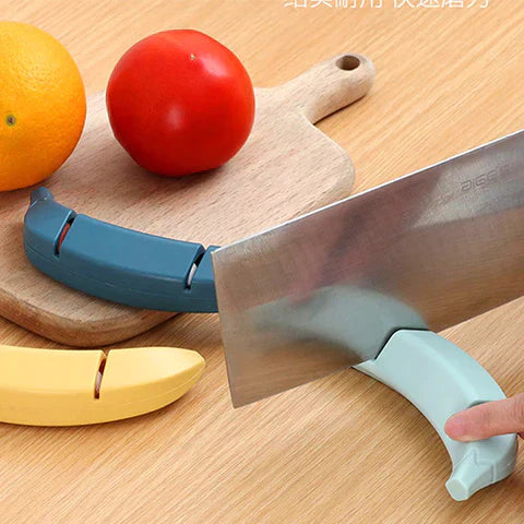 Banana Shape Creative Knife Sharpener Tool from Odditygadget at $15.97