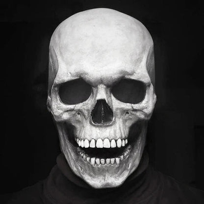 Movable Jaw Skull Mask For Halloween from Odditygadget at $32.97