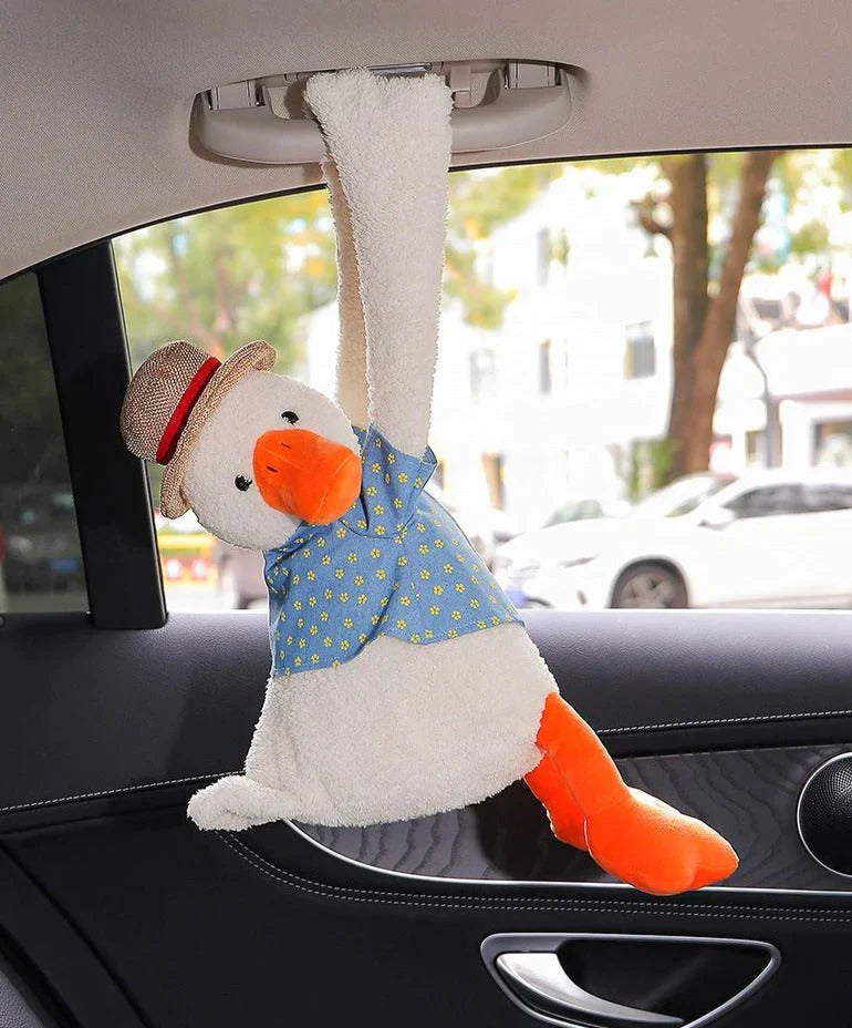 Creative Hanging Duck Tissue Box from Odditygadget at $29.97