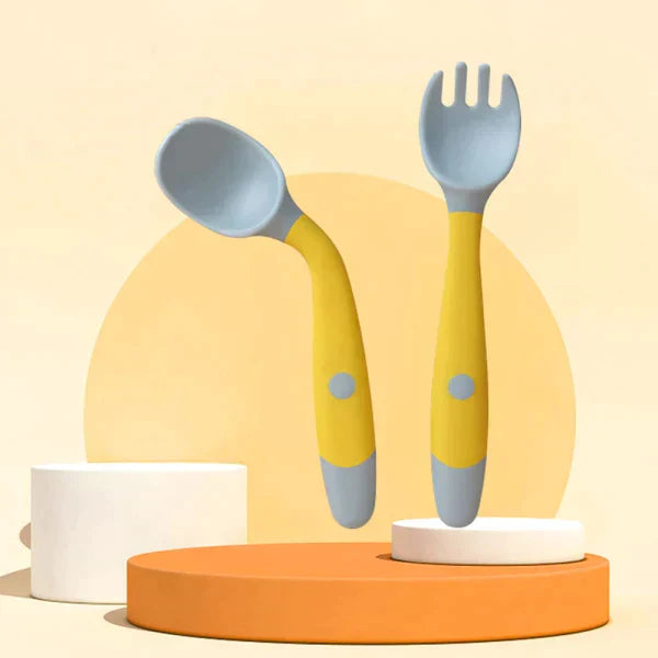 Bendable Training Soft Fork & Spoon For Infants from Odditygadget at $14.97