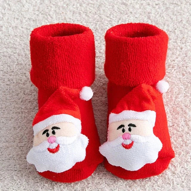 Children Santa Christmas Socks from Odditygadget at $19.97