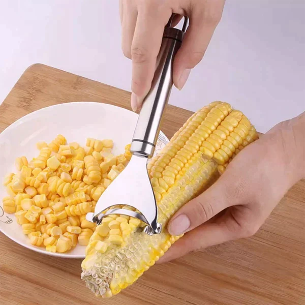 Stainless Steel Corn Peeler from Odditygadget at $11.97