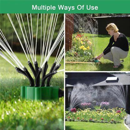 Foldable Pipe Garden Water Sprinkler System from Odditygadget at $22.97