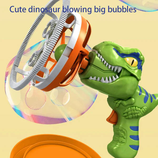 Kids Dinosaur Bubble Maker Machine from Odditygadget at $24.97