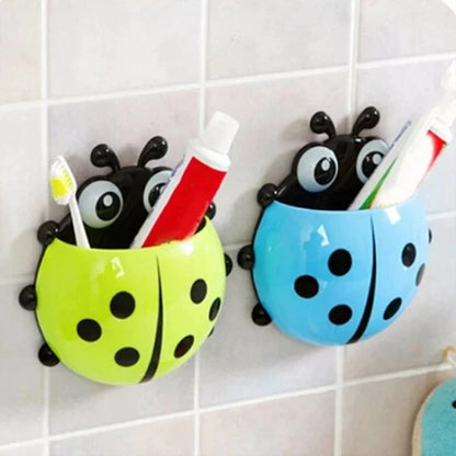 Ladybug Toothbrush Holder With Suction Cups from Odditygadget at $18.97